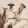 TA Naughton and ED, Argyle Station, East Kimberley c1935