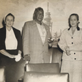 Mary Durack, Albert Namatjira and Elizabeth Durack.