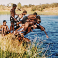 Waterhole, Fortescue River, Pilbara region.