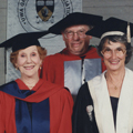 After the Graduation Ceremony, University of Western Australia, April 17, 1996